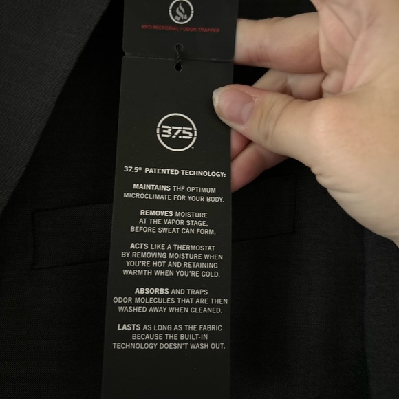 NWT Kenneth Cole Awarenss Awear-tech Sport Jacket 48R Formal Sleek Office - Picture 11 of 16